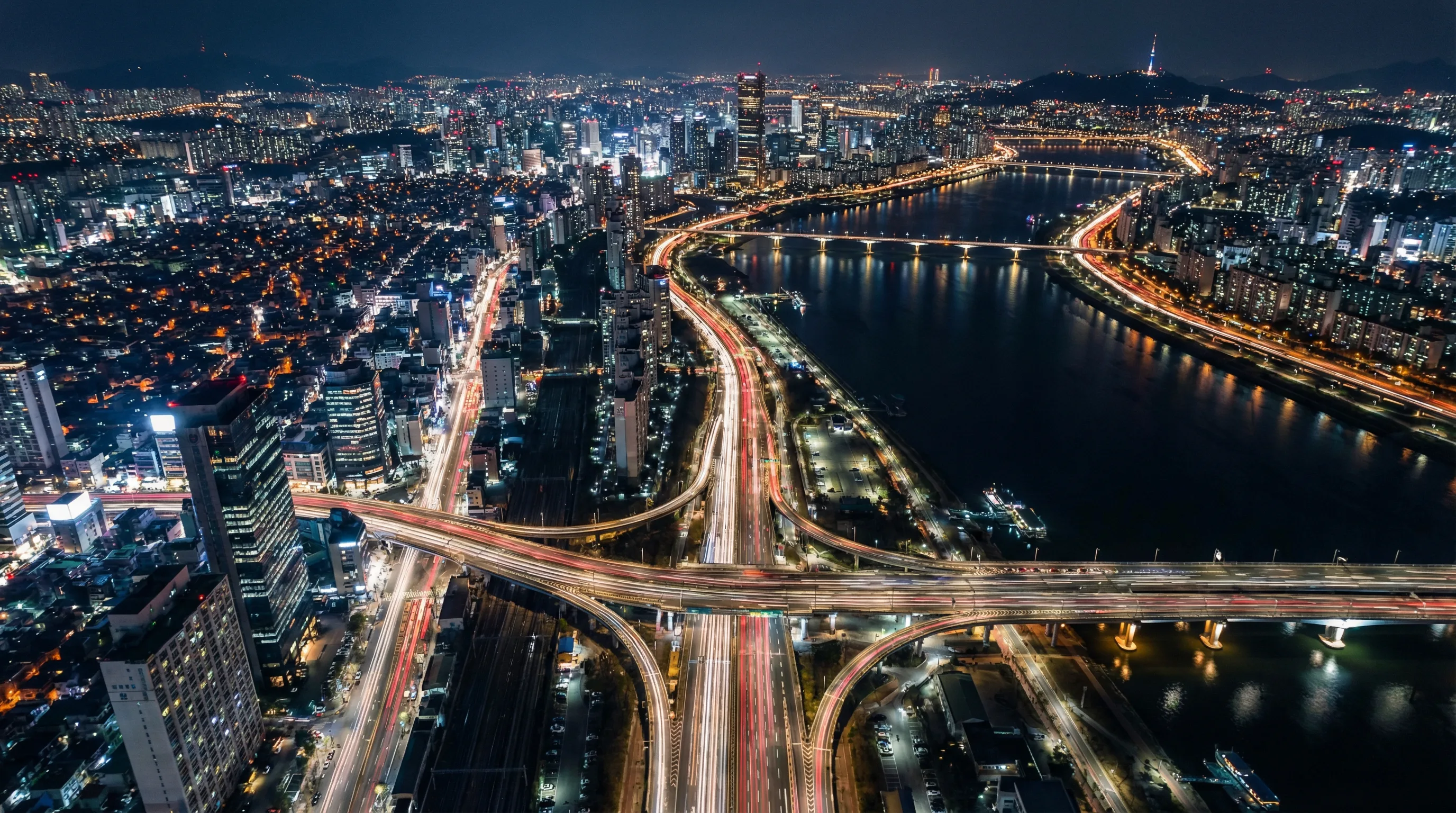 情深叉喔热门视频 - 城市夜景航拍