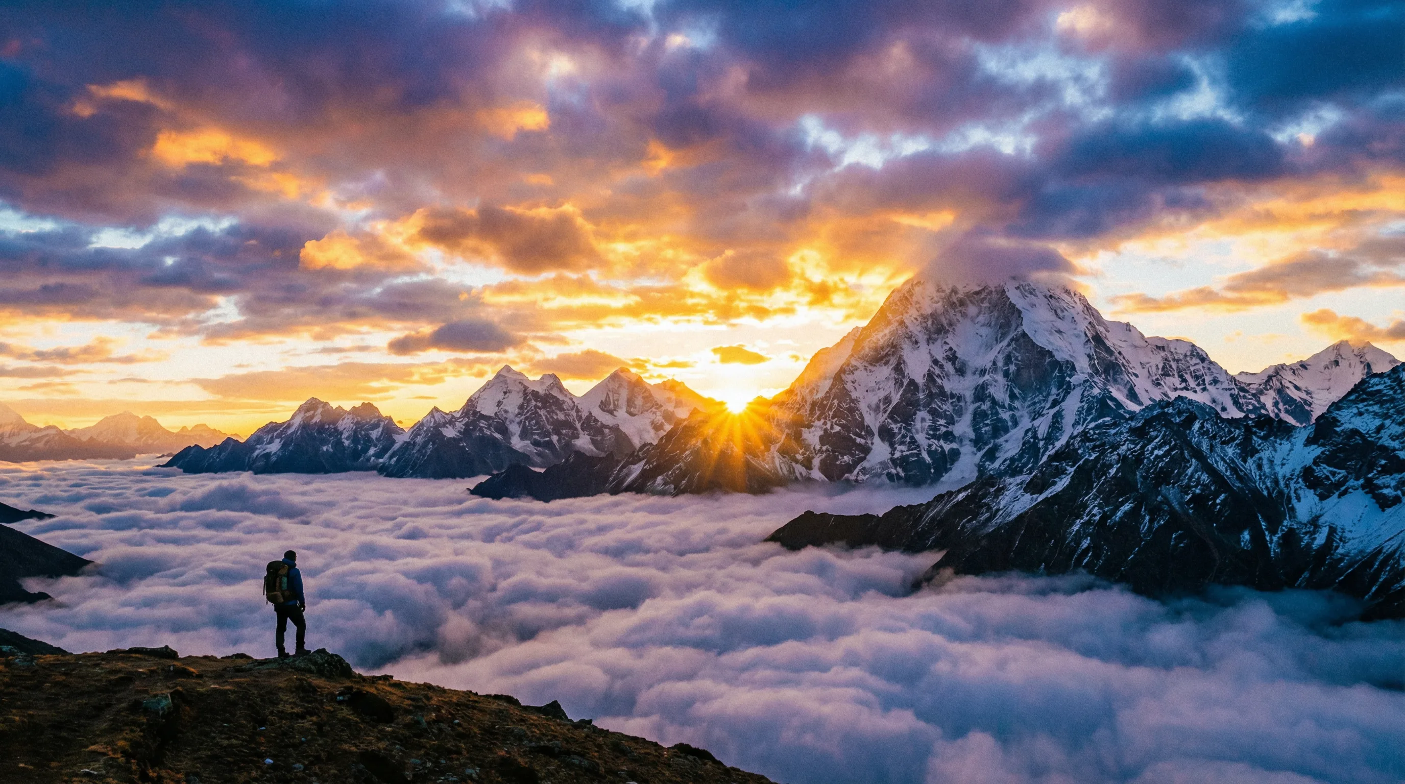 情深叉喔热门视频 - 高山云海日出